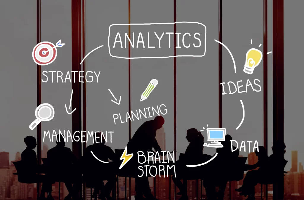 analytics-comparison-information-networking-concept